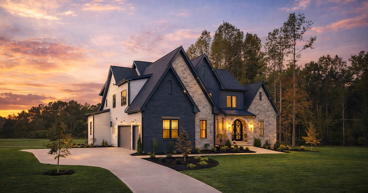 Gemstone Homes luxury custom home at Parade of Homes
