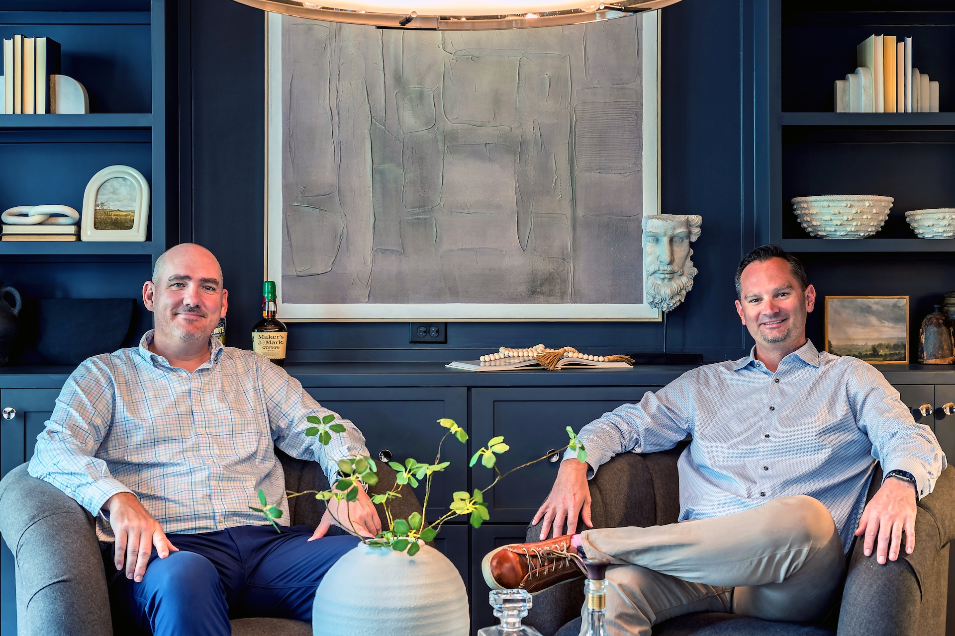 Gemstone Homes founders Chris Schiavone and Ken Godwin
