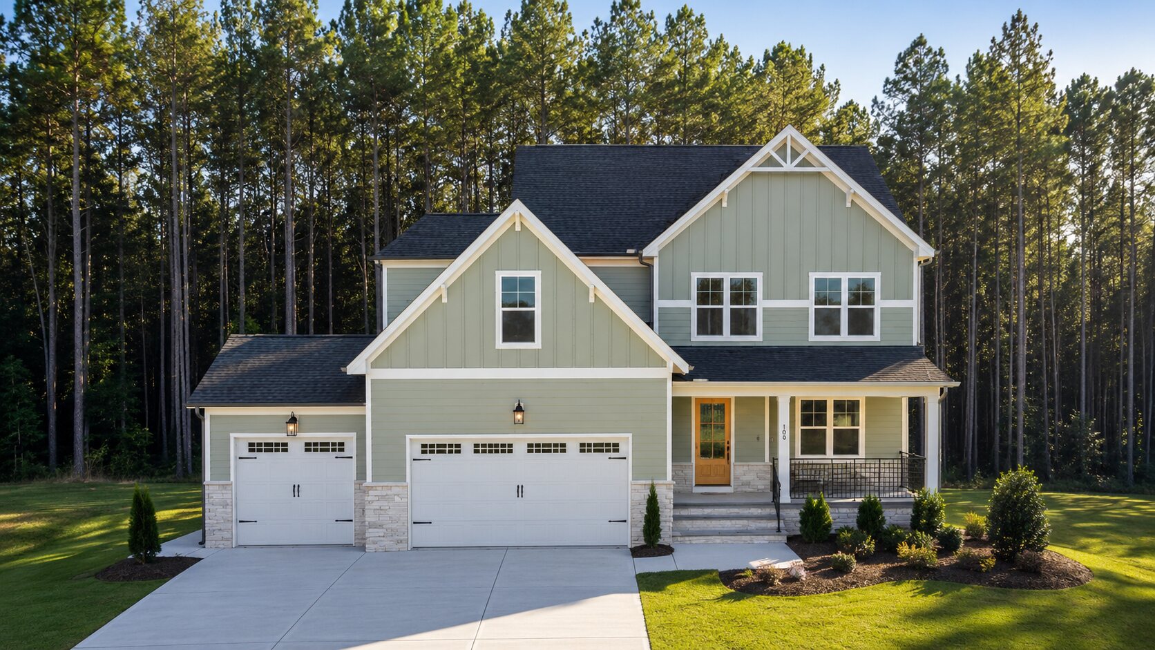 A Gemstone craftsman home in Purnell Ridge, Wake Forest, NC