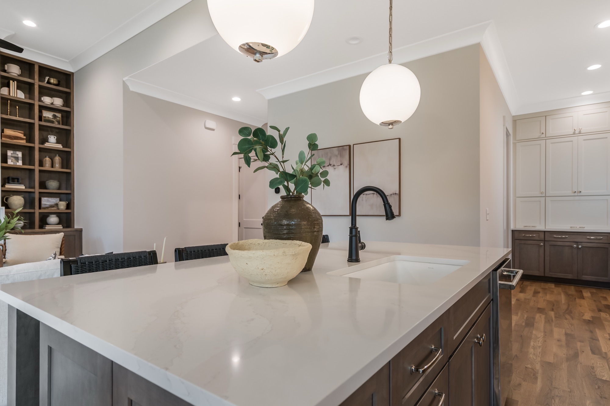 Calacatta Gold marble countertop