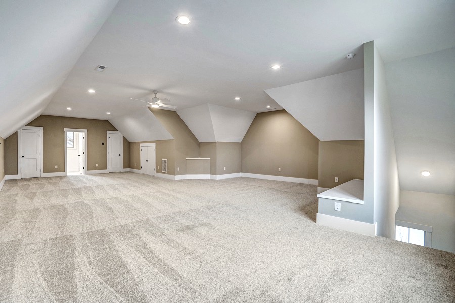 Vaulted Bonus Room