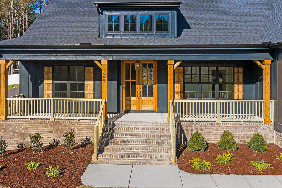 Craftsman Front in The Front Porch, a Gemstone Homes custom home