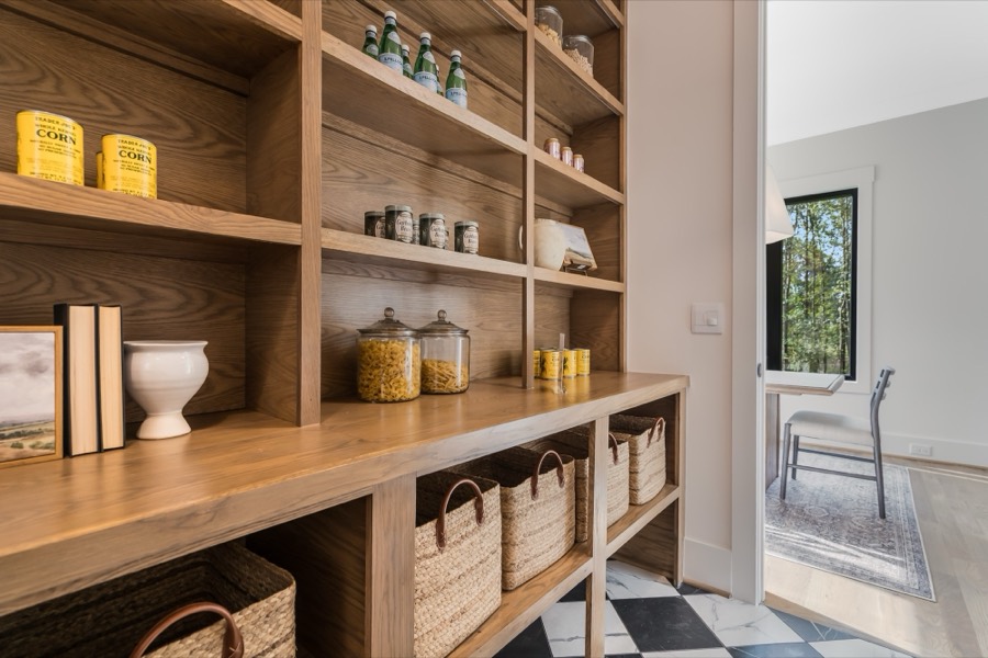 McLaurin Farms walk-in pantry