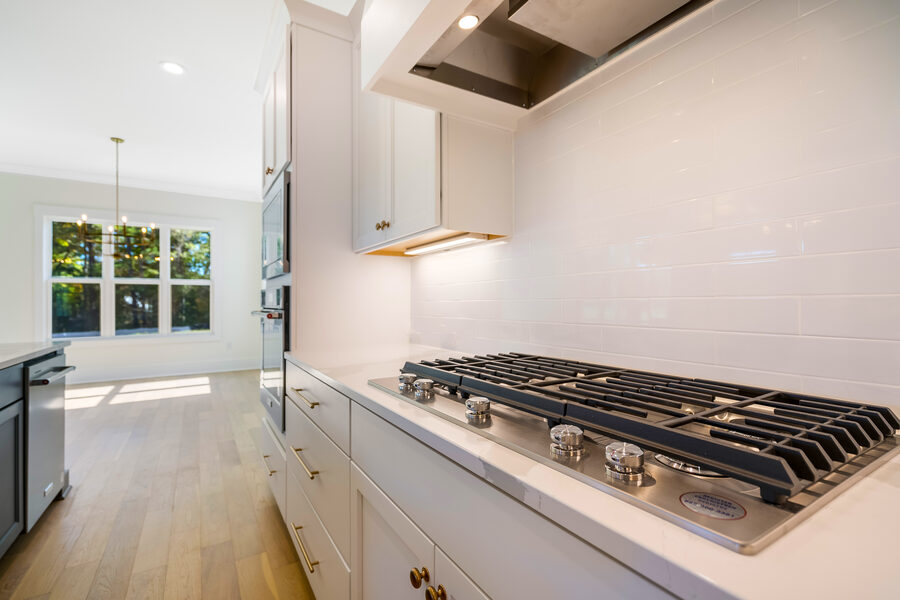 Pro Cooktop in The Morefield, a Gemstone Homes custom home