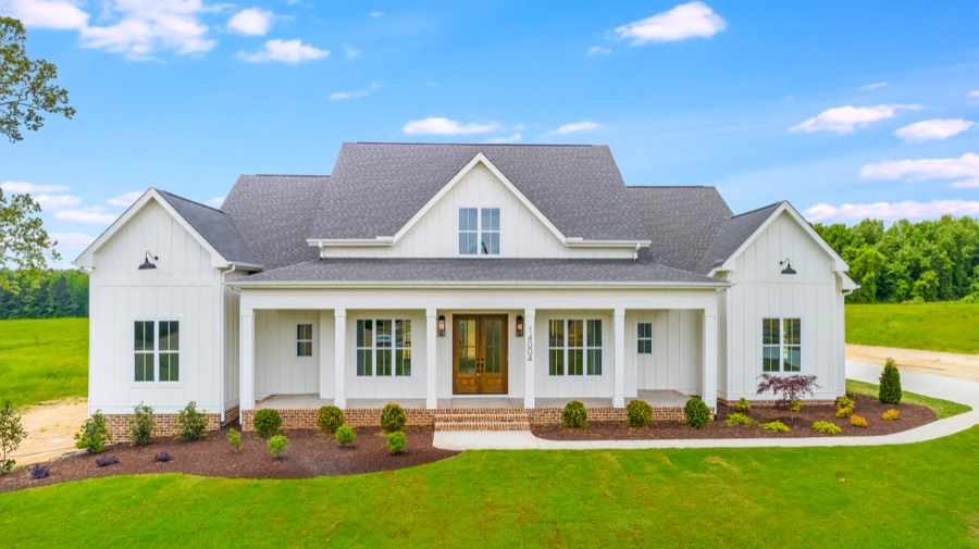 Custom Farmhouse Exterior