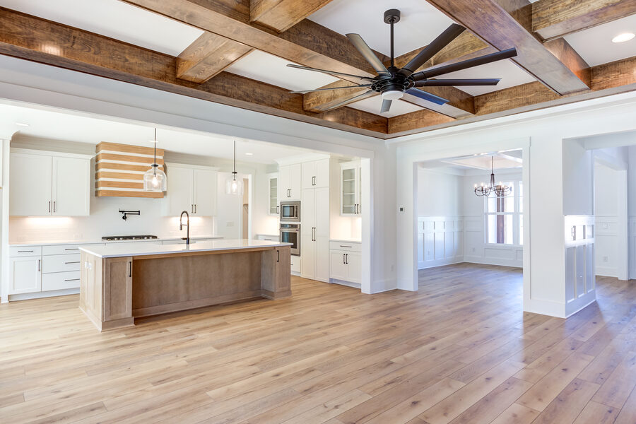Kitchen Open Plan in Parade Home 2022, a Gemstone Homes custom home