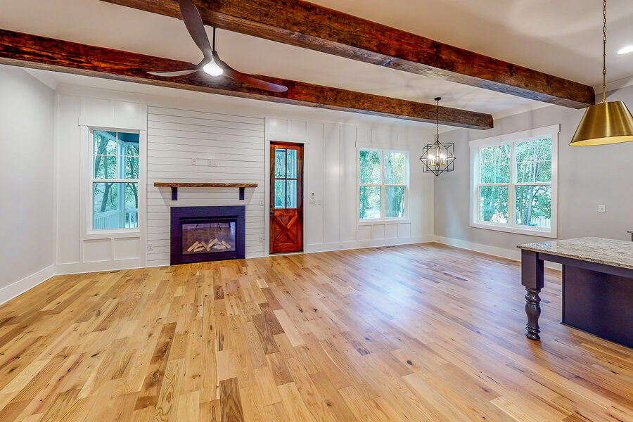 Great Room in The Salem, a Gemstone Homes custom home