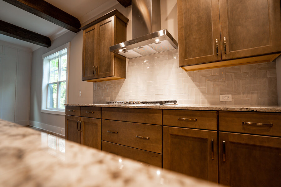 Kitchen Detail in The Salem, a Gemstone Homes custom home
