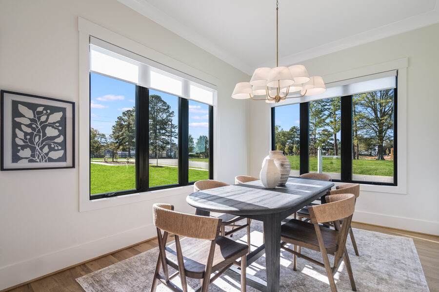 Dining Nook in The Diamond, a Gemstone Homes custom home
